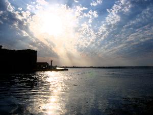 Coucher de soleil sur Sète