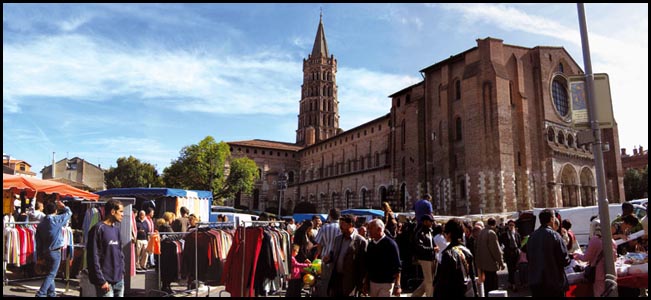 Le marché Saint-Sernin
