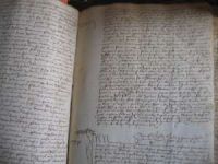 Un registre du XVIIIème