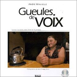 pochette du CD Gueule de Voix André Minvielle et Arno Tartary 2008