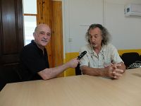 Avec Alain Coubis, au PRMA (Pôle Régional des Musiques Actuelles)