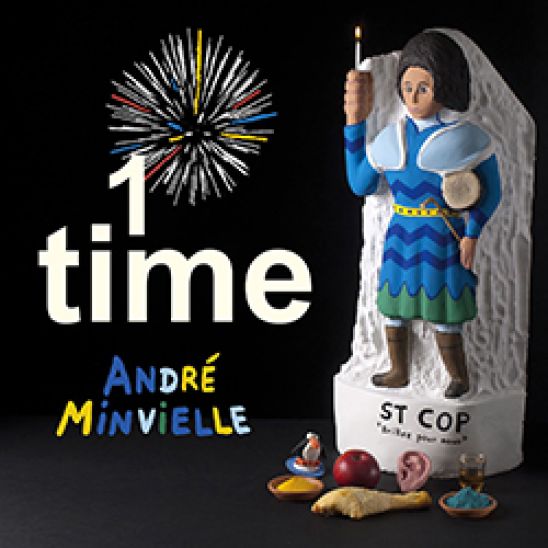 Pochette du disque 1time d'André Minvielle