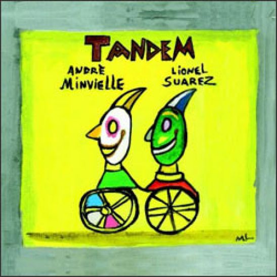 Pochette de l'album Tandem d'André Minvielle